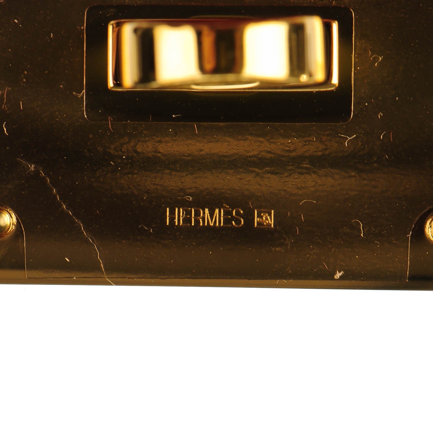 Hermes Epsom Kelly Dog Bracelet White 4 of 7