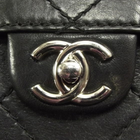 Chanel Lambskin Small Stitched Mini Flap Black 6 of 11