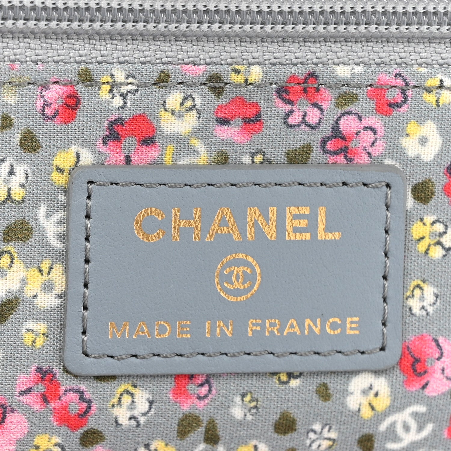 Chanel Canvas Quilted Coco Cuba Charms Wallet on Chain WOC Khaki 6 of 10