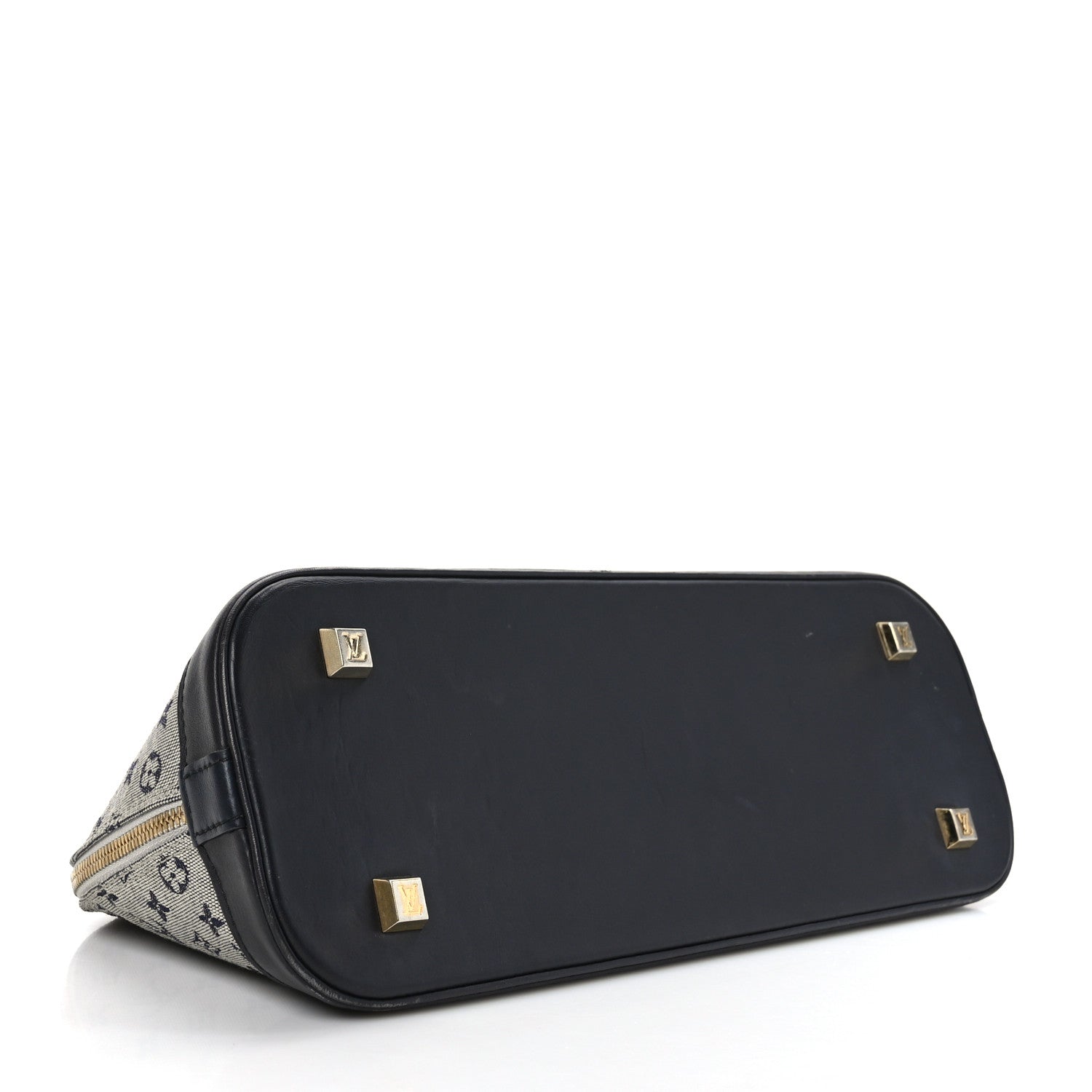 Louis Vuitton Mini Monogram Alma Long Blue 4 of 10
