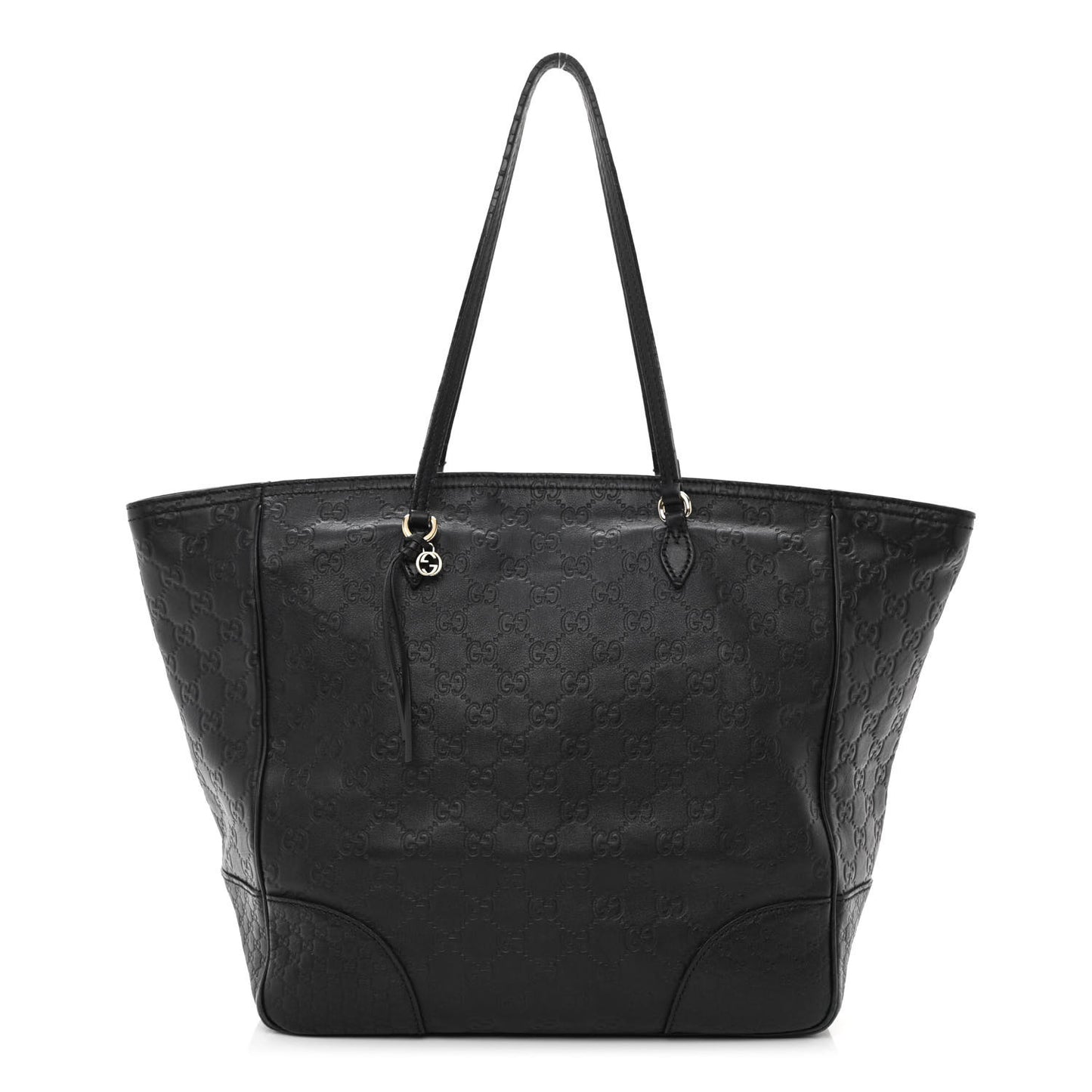 Guccissima Medium Bree Zippered Tote Black