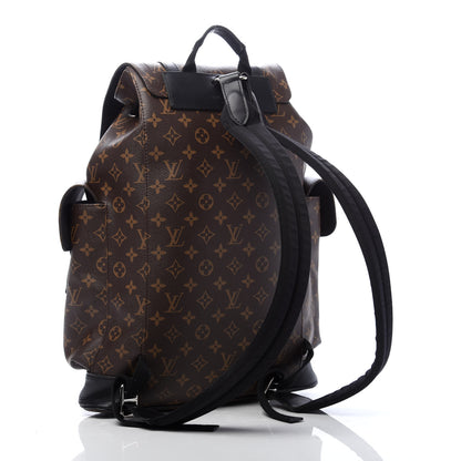 Louis Vuitton Monogram Macassar Christopher PM Backpack 2 of 9