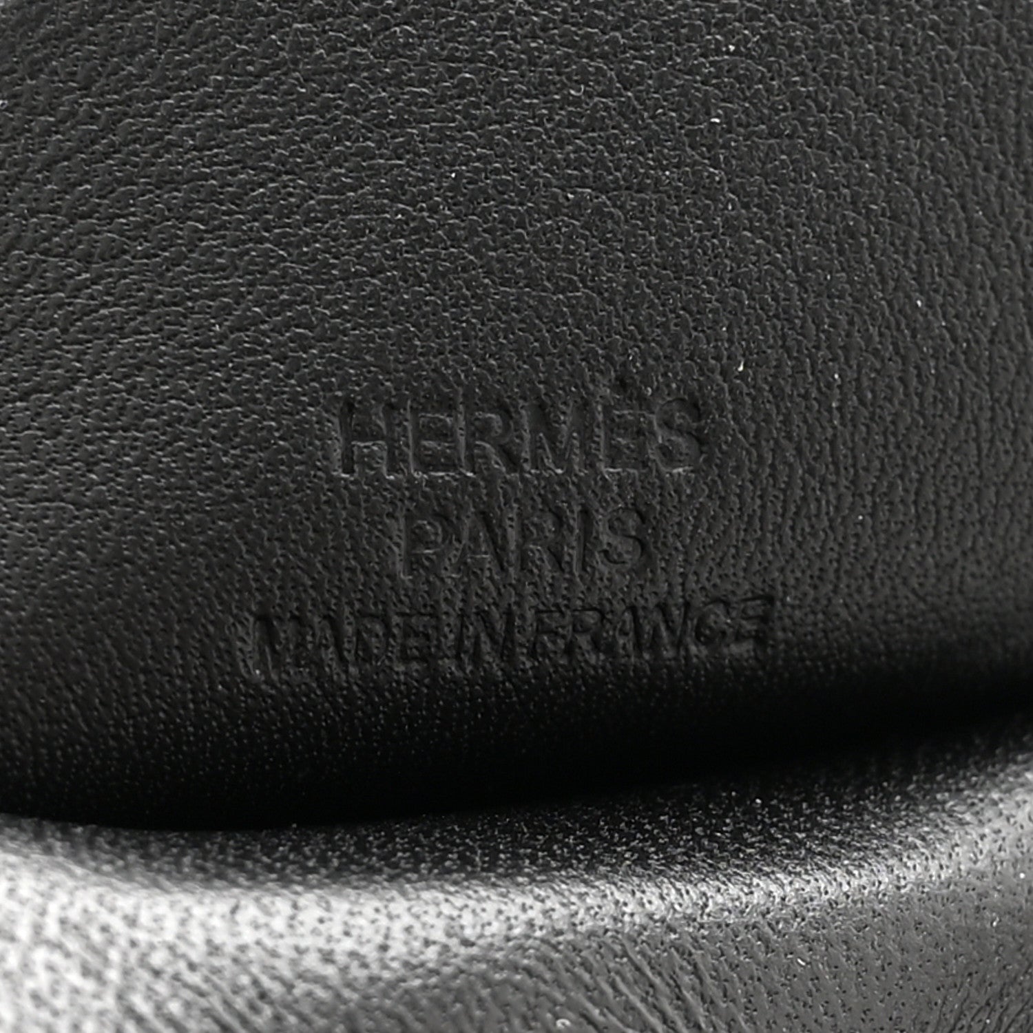 Hermes Milo Lambskin Grigri Rodeo Pegase Horse Bag Charm MM So Black 3 of 4