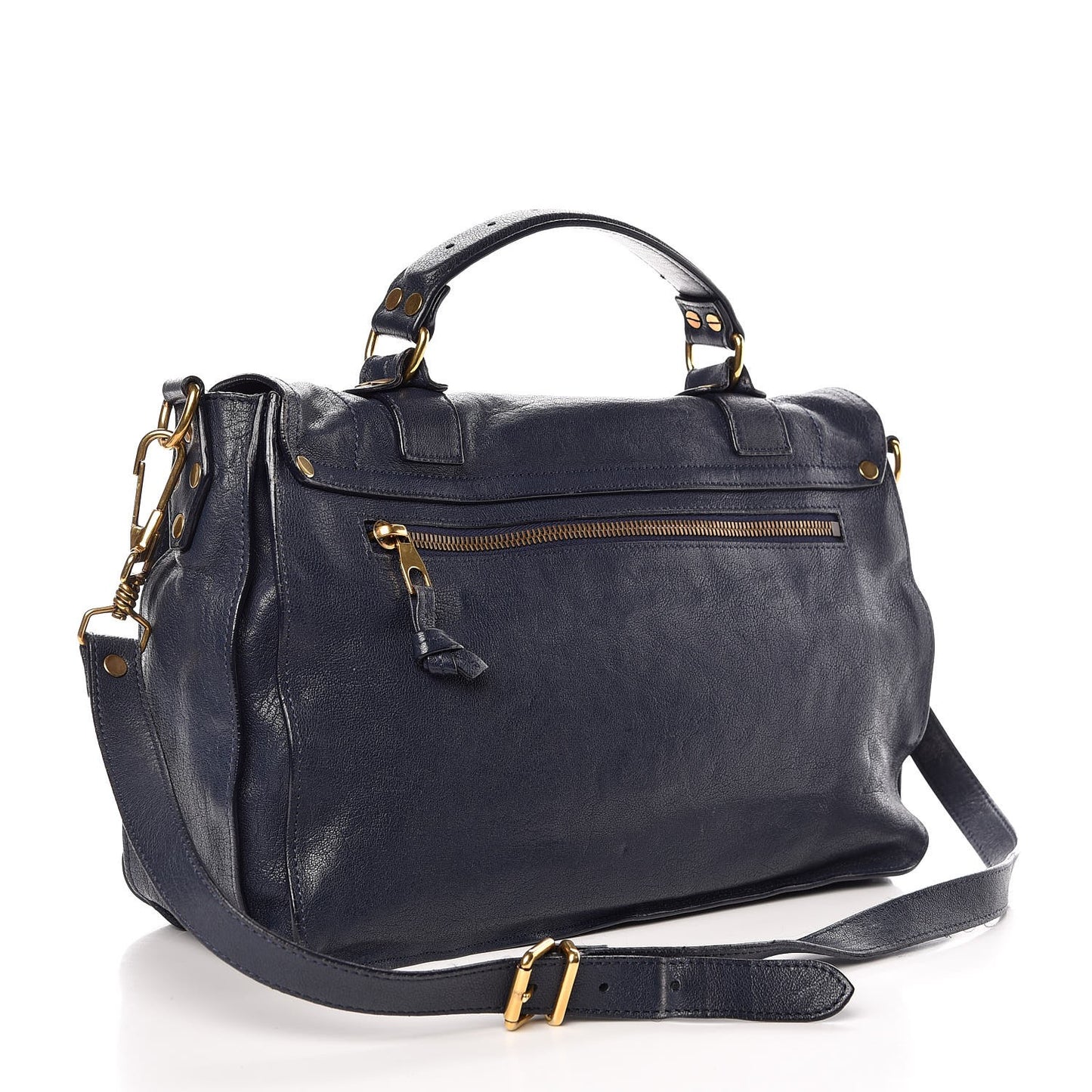 Lambskin Medium PS1 Satchel Midnight