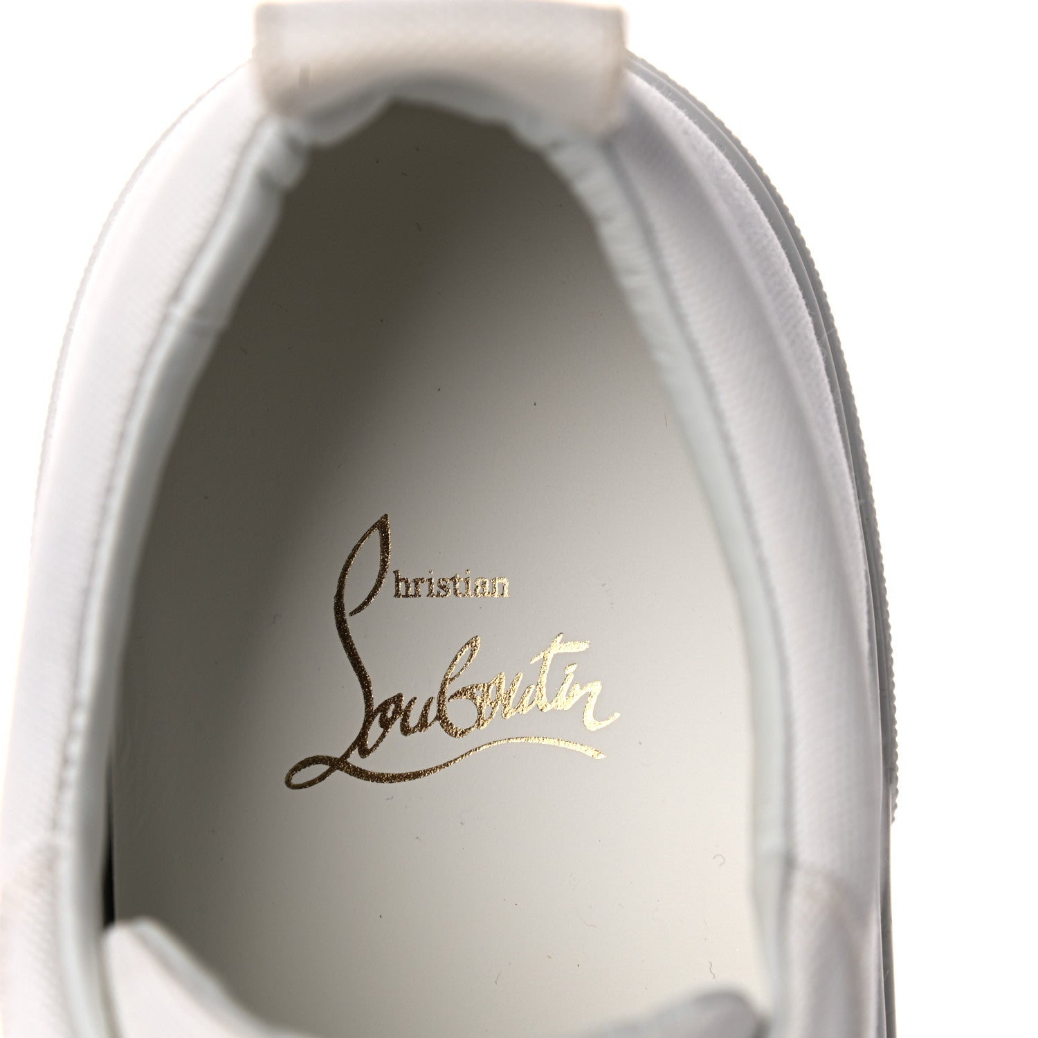 Christian Louboutin Canvas Simplerui Flat Sneakers 42 White 9 of 12