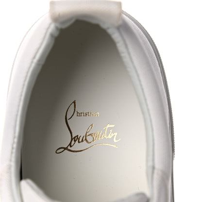Christian Louboutin Canvas Simplerui Flat Sneakers 42 White 9 of 12