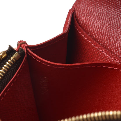 Louis Vuitton Damier Ebene Caissa Wallet Cherry 7 of 8