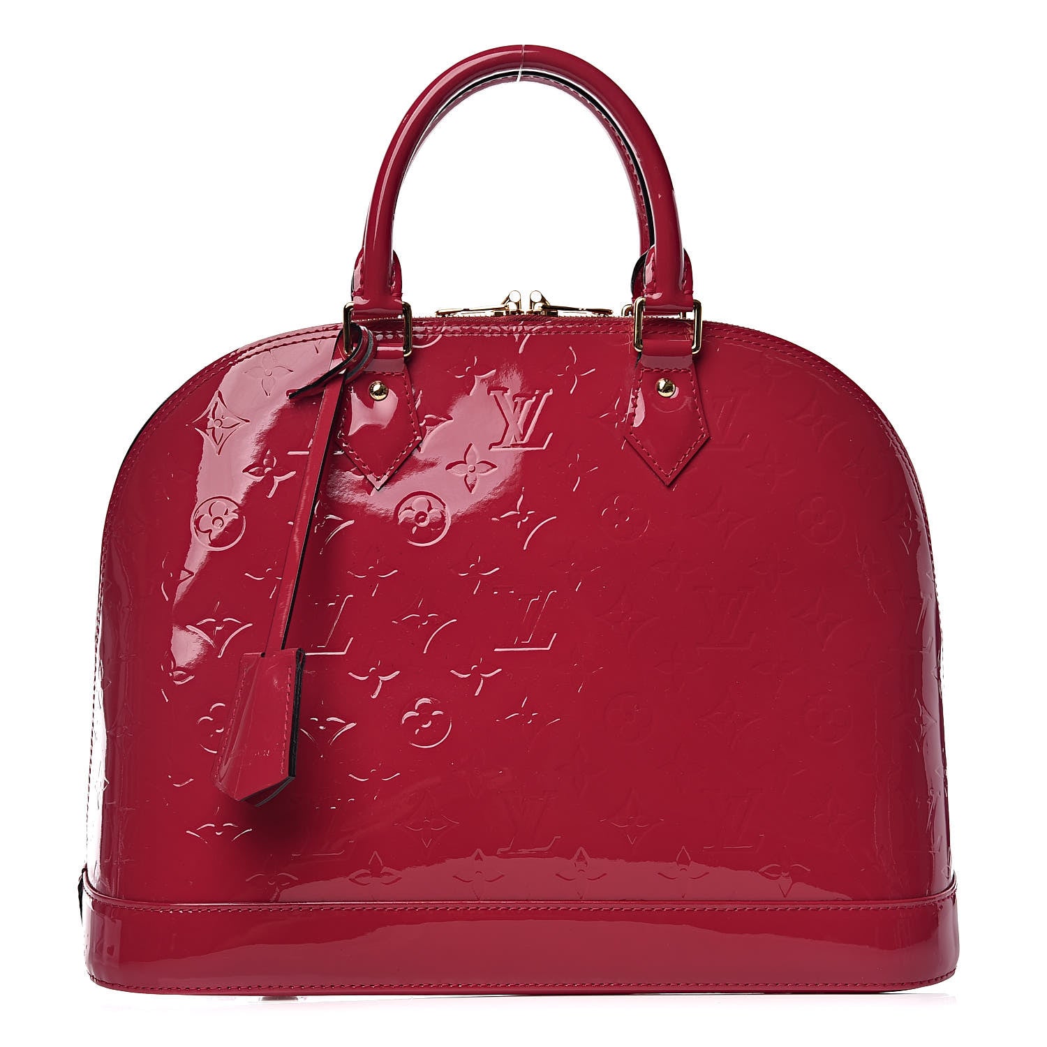 Louis Vuitton Vernis Alma MM Rose Indien 1 of 10