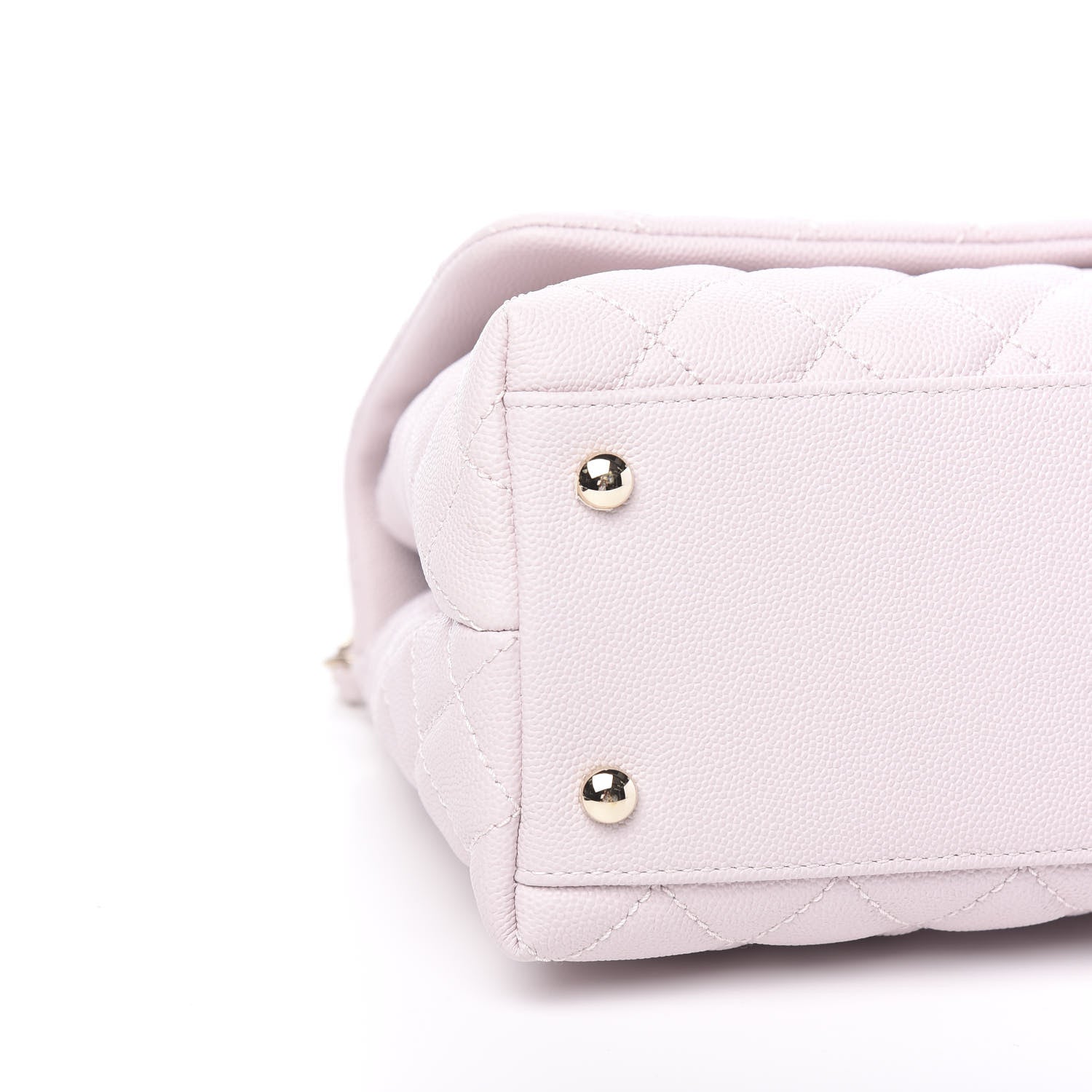 Chanel Caviar Quilted Small Coco Handle Flap Lilas Lilac 7 of 10