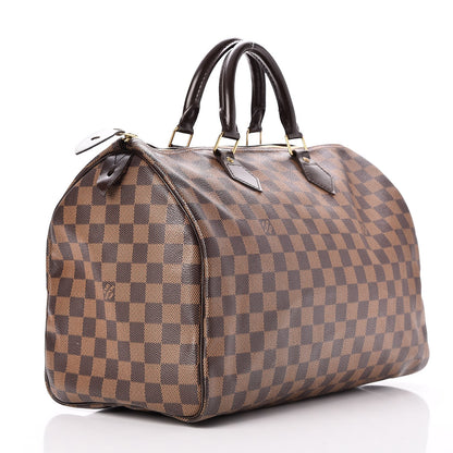 Louis Vuitton Damier Ebene Speedy 35 3 of 7