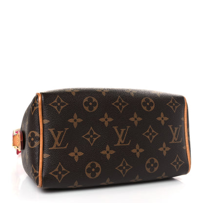 Louis Vuitton Monogram Speedy Bandouliere 20 Fuchsia 4 of 10
