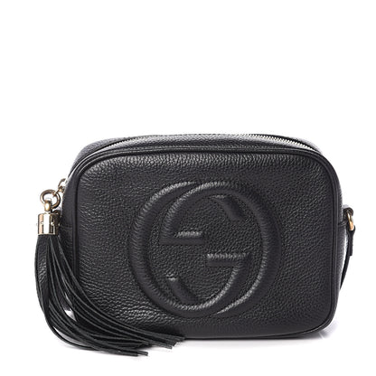 Gucci Pebbled Calfskin Small Soho Disco Bag Black 1 of 8