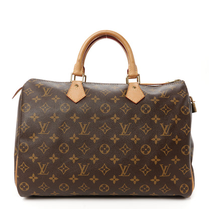 Louis Vuitton Monogram Speedy 35 1 of 11