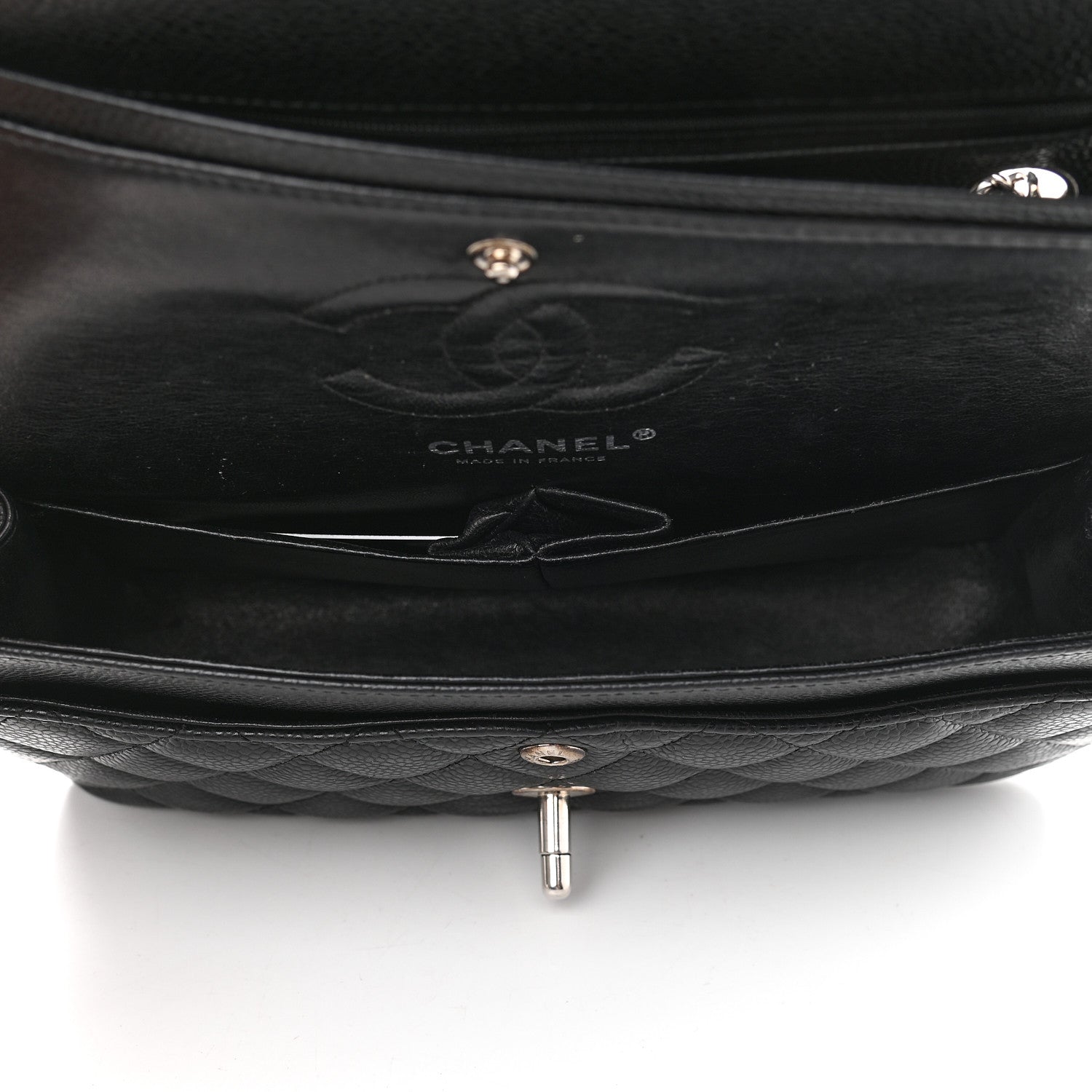 Chanel Caviar Quilted Small Double Flap Black 5 of 9