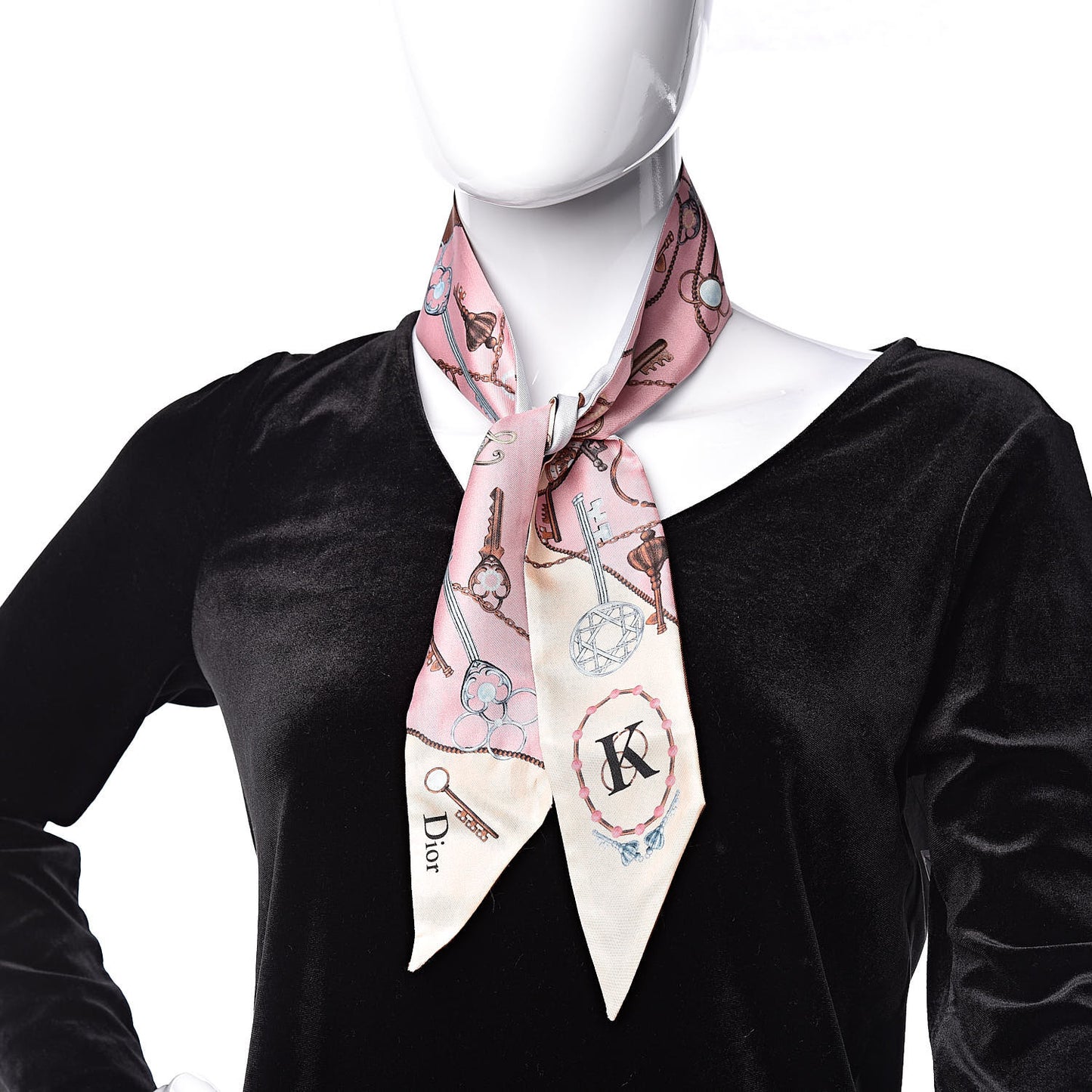 Silk ABCDior K Mitzah Scarf