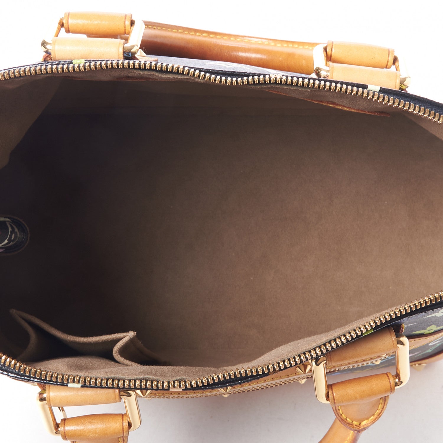 Louis Vuitton Monogram Multicolor Alma Black 7 of 9