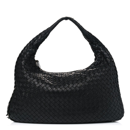 Bottega Veneta Nappa Intrecciato Medium Veneta Hobo Black 1 of 17