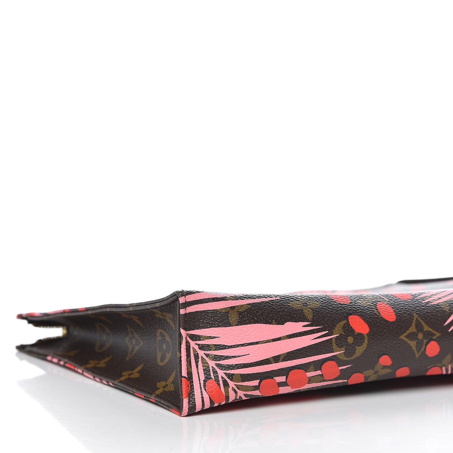 Monogram Jungle Dots Toiletry Pouch 26 Sugar Pink Poppy