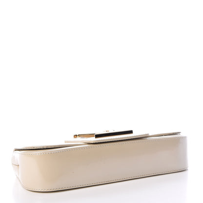 Louis Vuitton Patent Sobe Clutch Blanc Corail 4 of 9