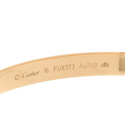 Cartier 18K Yellow Gold LOVE Bracelet 16 4 of 6