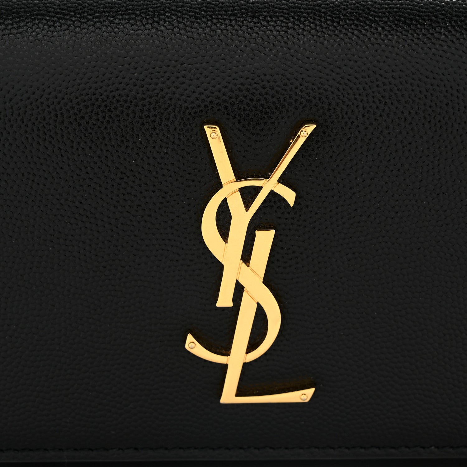 Saint Laurent Grain De Poudre Monogram Kate Belt Bag Black 7 of 10