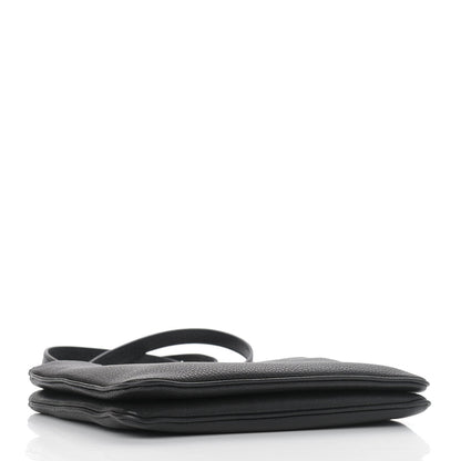 Prada Vitello Phenix Double Zip Crossbody Bag Black 4 of 11