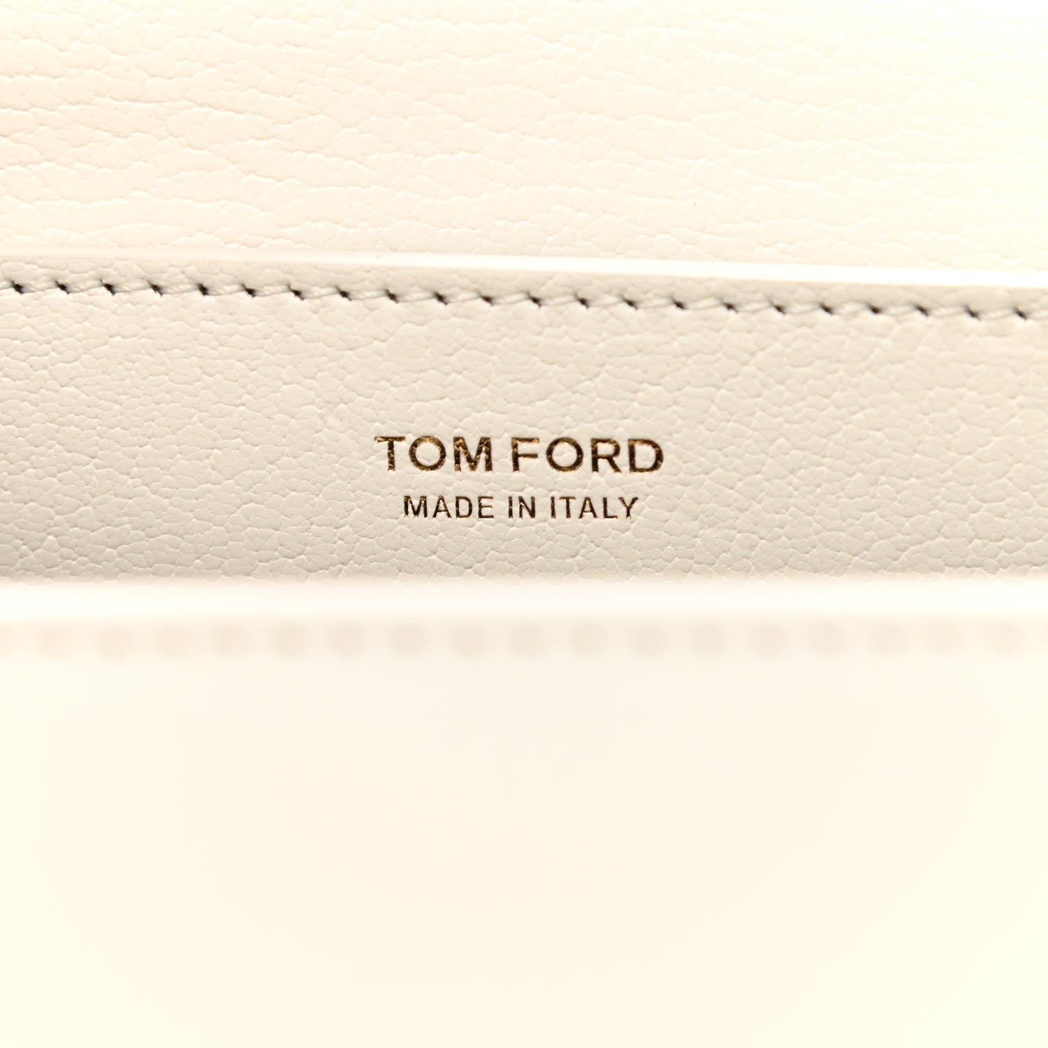Tom Ford Shiny Goatskin Mini T Clasp Shoulder Bag White 6 of 11