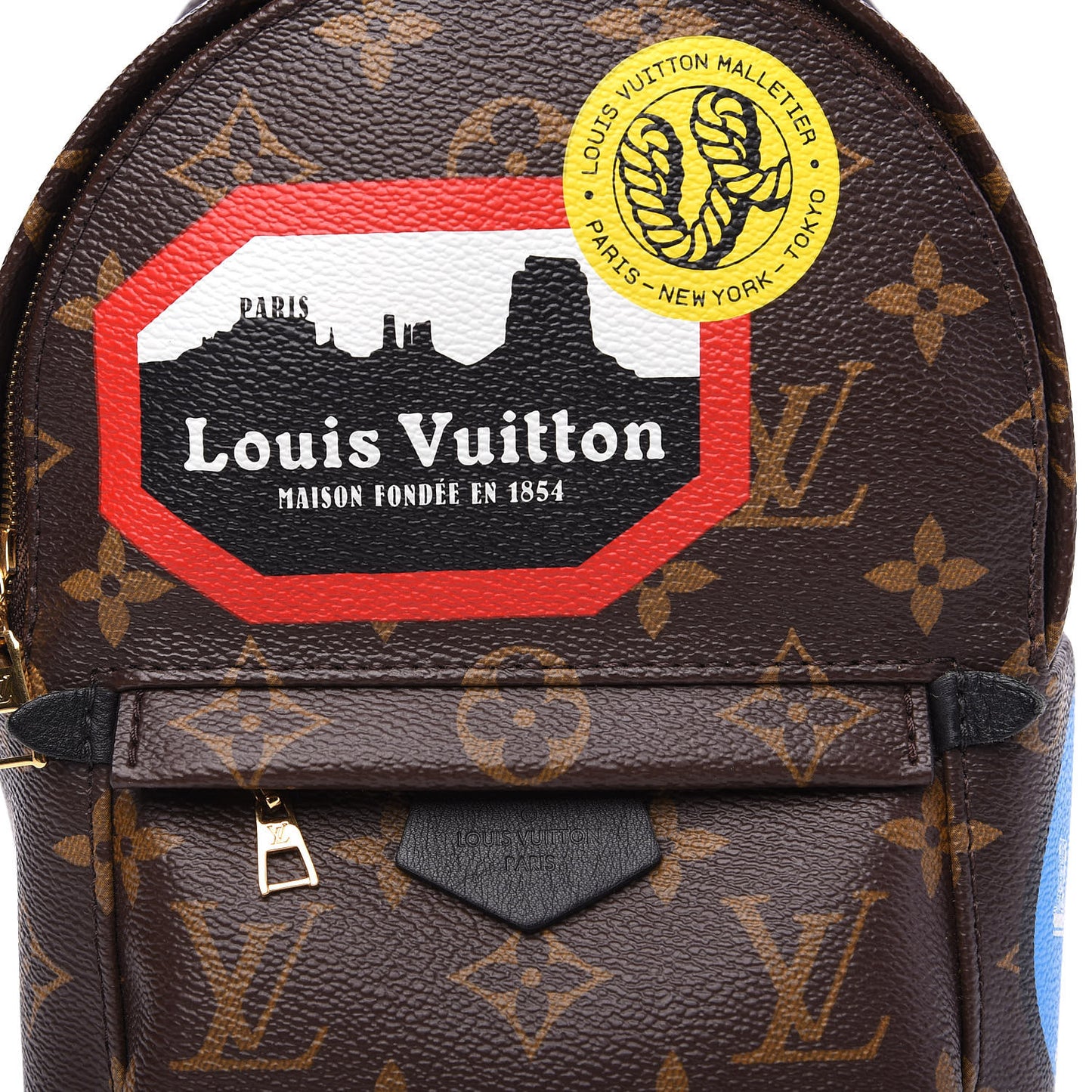 Monogram World Tour Palm Springs Backpack Mini