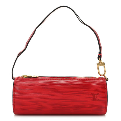 Louis Vuitton Epi Soufflot Pochette Castillan Red 1 of 8