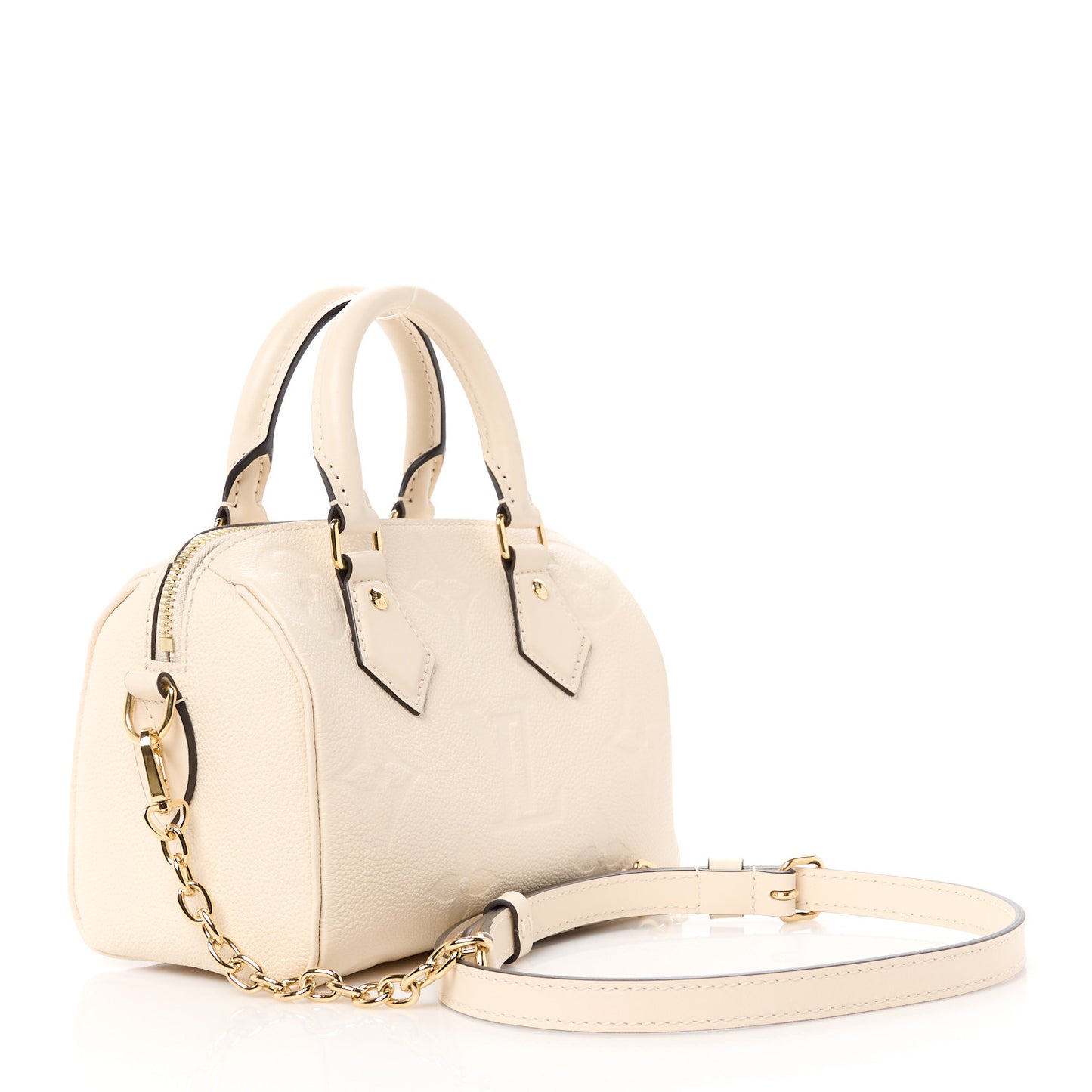 Empreinte Monogram Giant Speedy Bandouliere 20 Creme