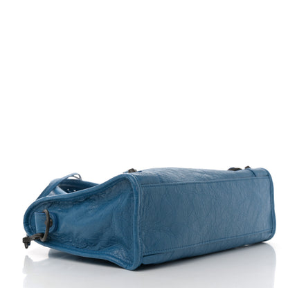 Balenciaga Agneau Arena Classic Hardware Small Le City Blue 4 of 11