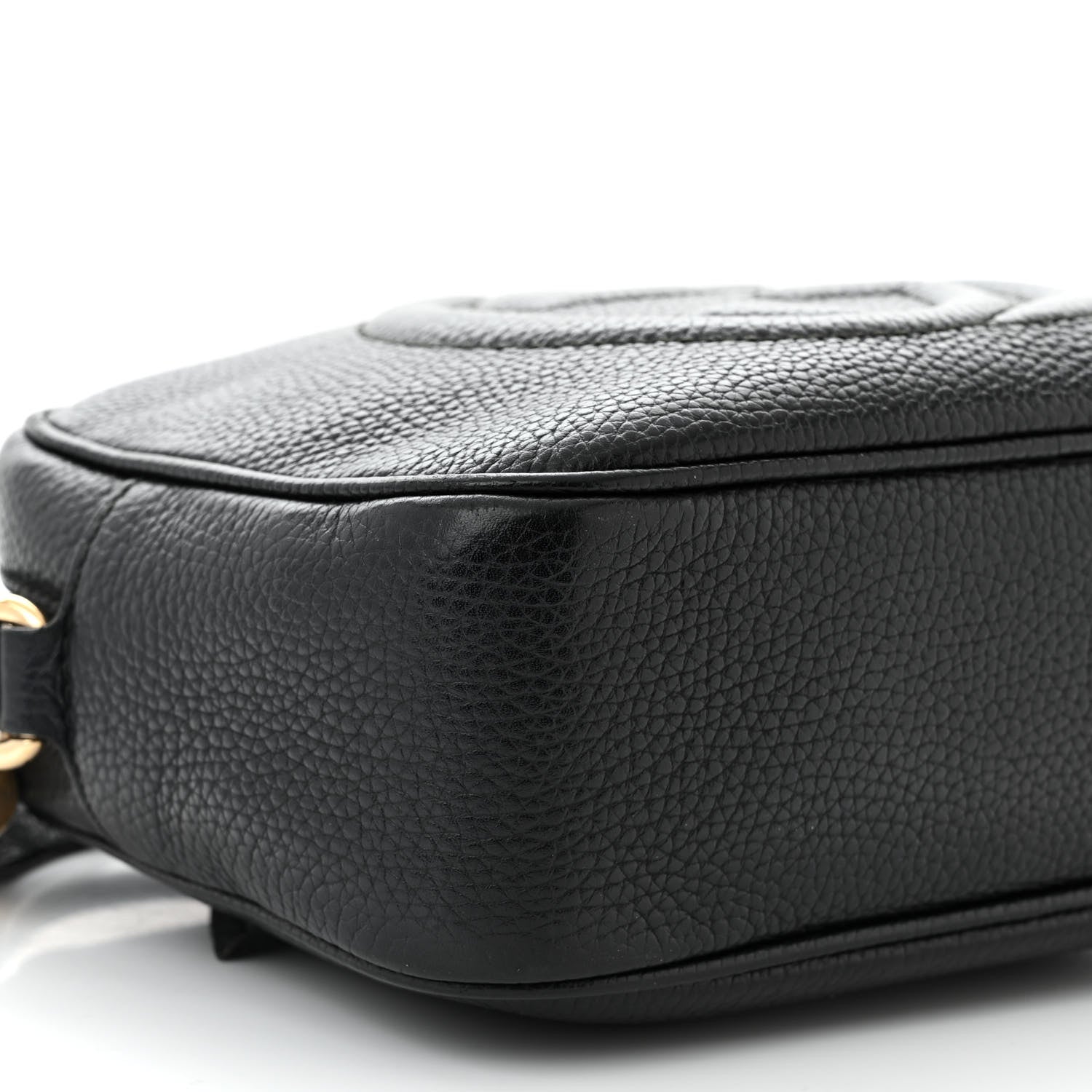 Gucci Pebbled Calfskin Small Soho Disco Bag Black 9 of 10
