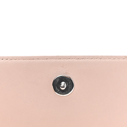 Christian Dior Grained Calfskin Diorama Wallet on Chain Pouch Nude 14 of 18