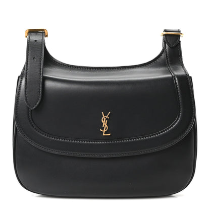 Saint Laurent Smooth Calfskin Small Charlie Shoulder Bag Black 1 of 10
