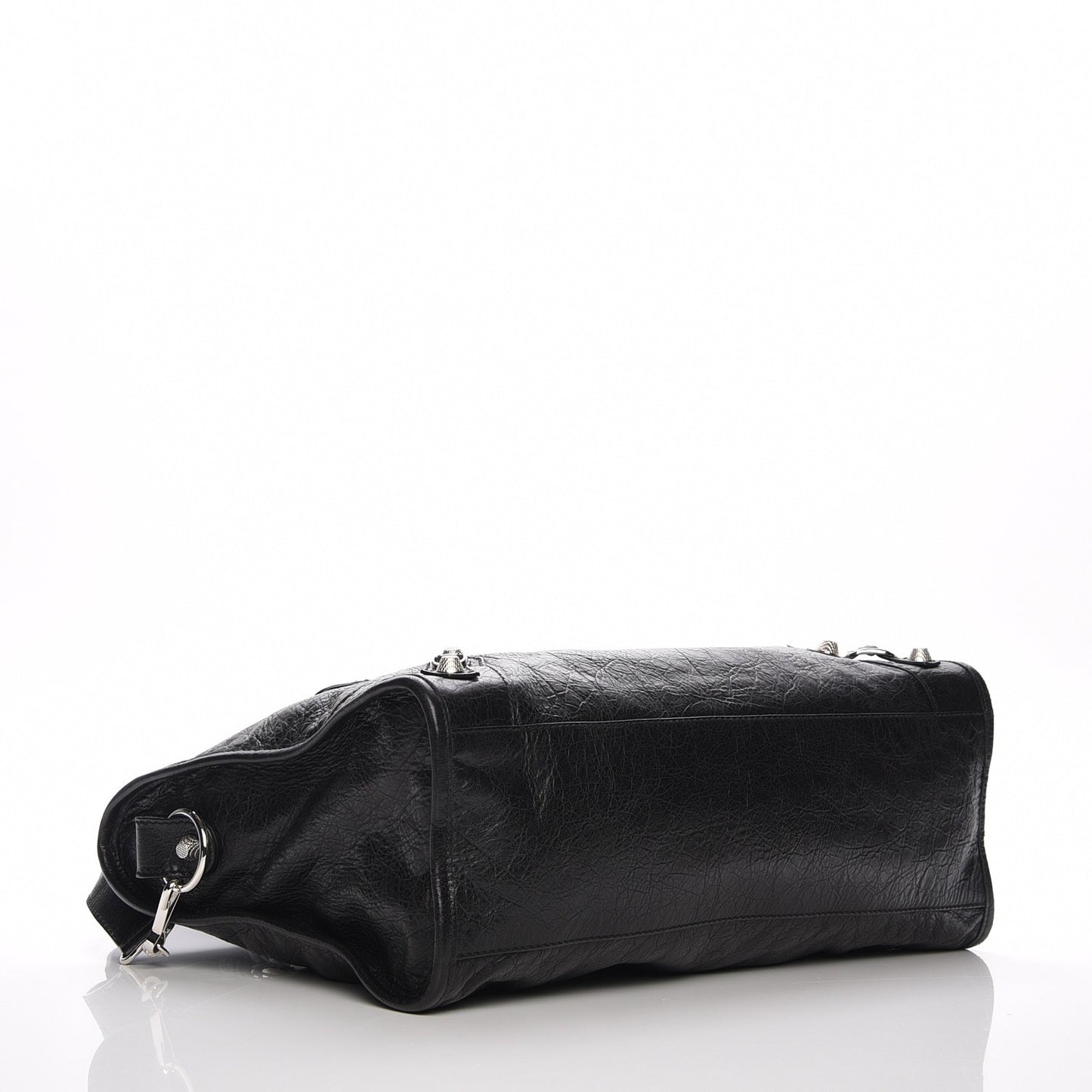 Agneau Giant 12 Silver Hardware City Black