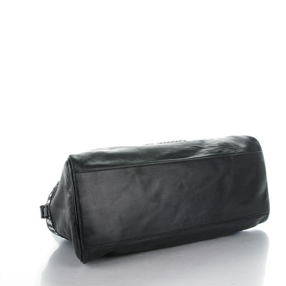 Fendi Nappa Patent Bag De Jour Perforated Tote Black 4 of 9