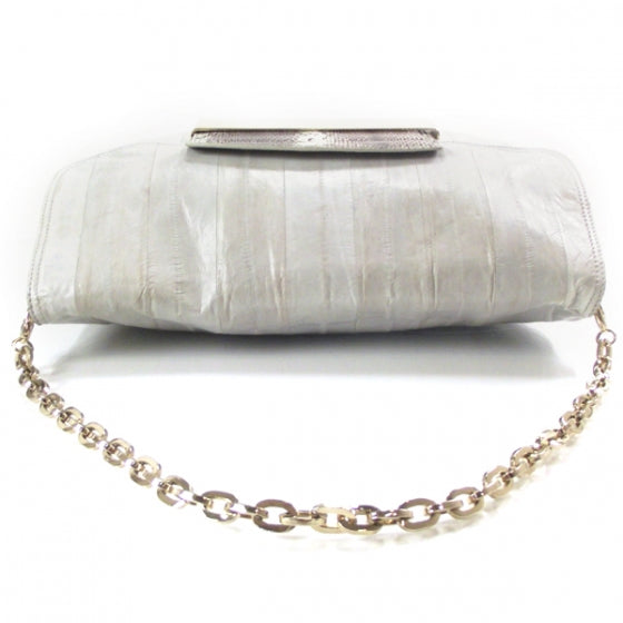 Snakeskin Celeste Clutch