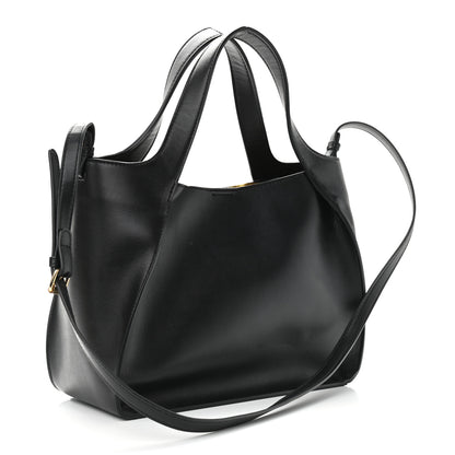 Stella McCartney Eco Alter Nappa East West Perforated Tote Black 5 of 11