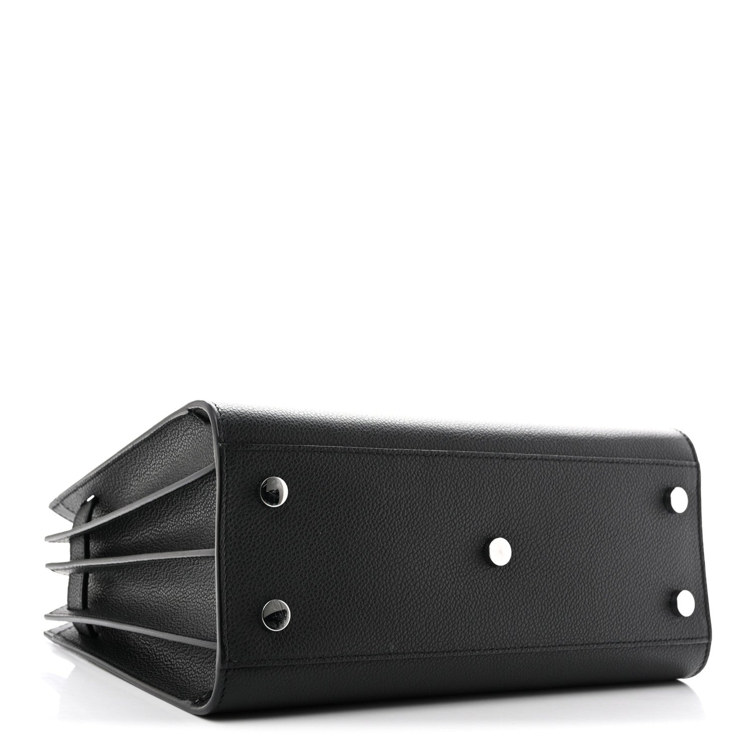 Saint Laurent Grained Calfskin Baby Sac De Jour Black 4 of 11