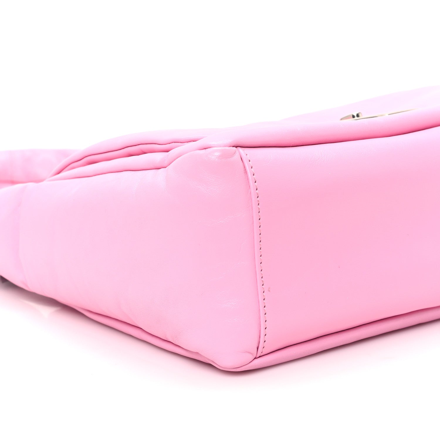 Balenciaga Agneau Arena Small Monaco Sling Small Shoulder Bag Pink 9 of 10