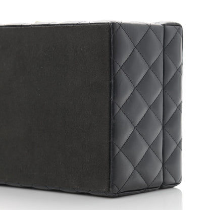 Chanel Lambskin Quilted Jewelry Case Black 10 of 15