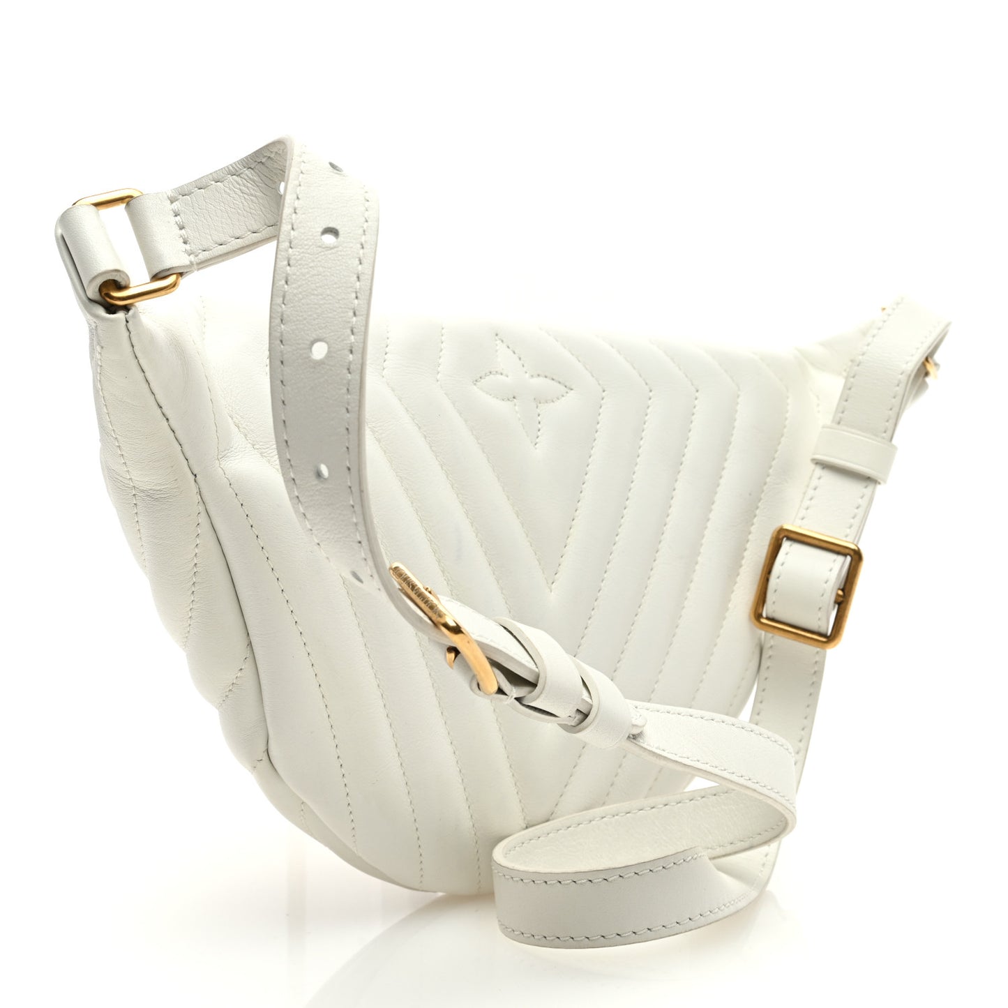 Calfskin New Wave Bumbag Snow