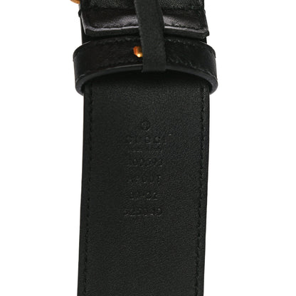 Gucci Calfskin Double G 40mm Belt 80 32 Black 4 of 12