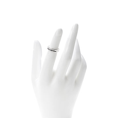 Tiffany Sterling Silver Narrow 1837 Band Ring 46 3.75 2 of 6