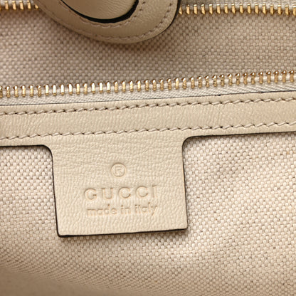 Gucci Monogram New Sakai Calfskin Lux Horsebit 1955 Tote Beige Ebony Mystic White 6 of 10