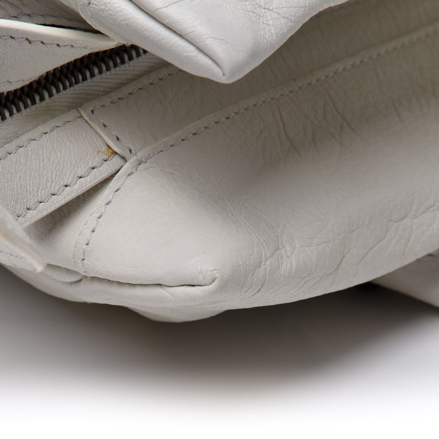 Balenciaga Agneau Classic Hardware Mid Day White 10 of 13
