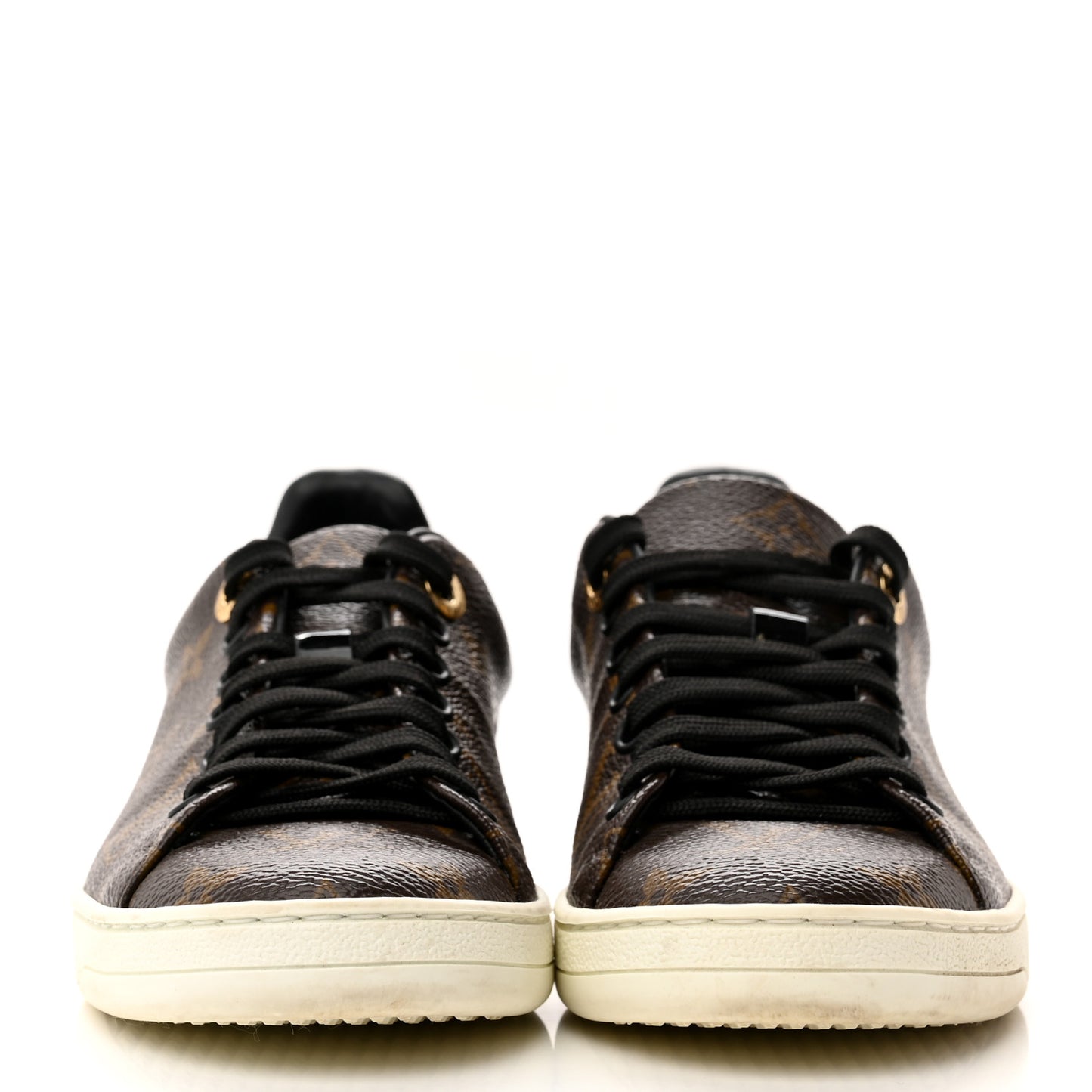 Patent Monogram Frontrow Sneakers 34.5