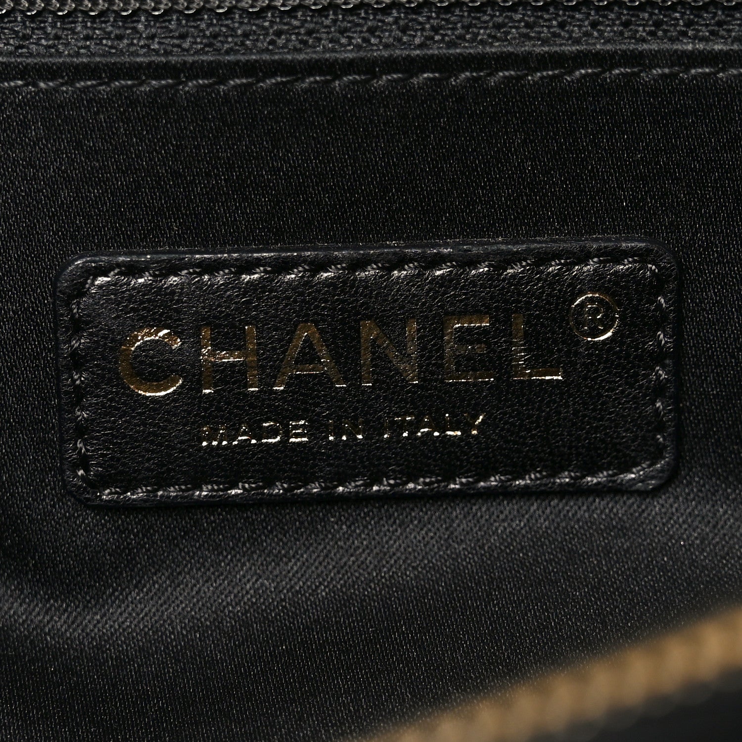 Chanel Caviar Quilted Grand Shopping Tote GST Black 6 of 11