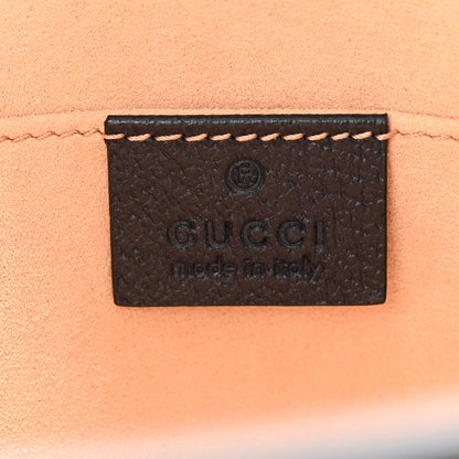 Gucci GG Supreme Monogram Web Ophidia Pouch Beige Blue 6 of 8