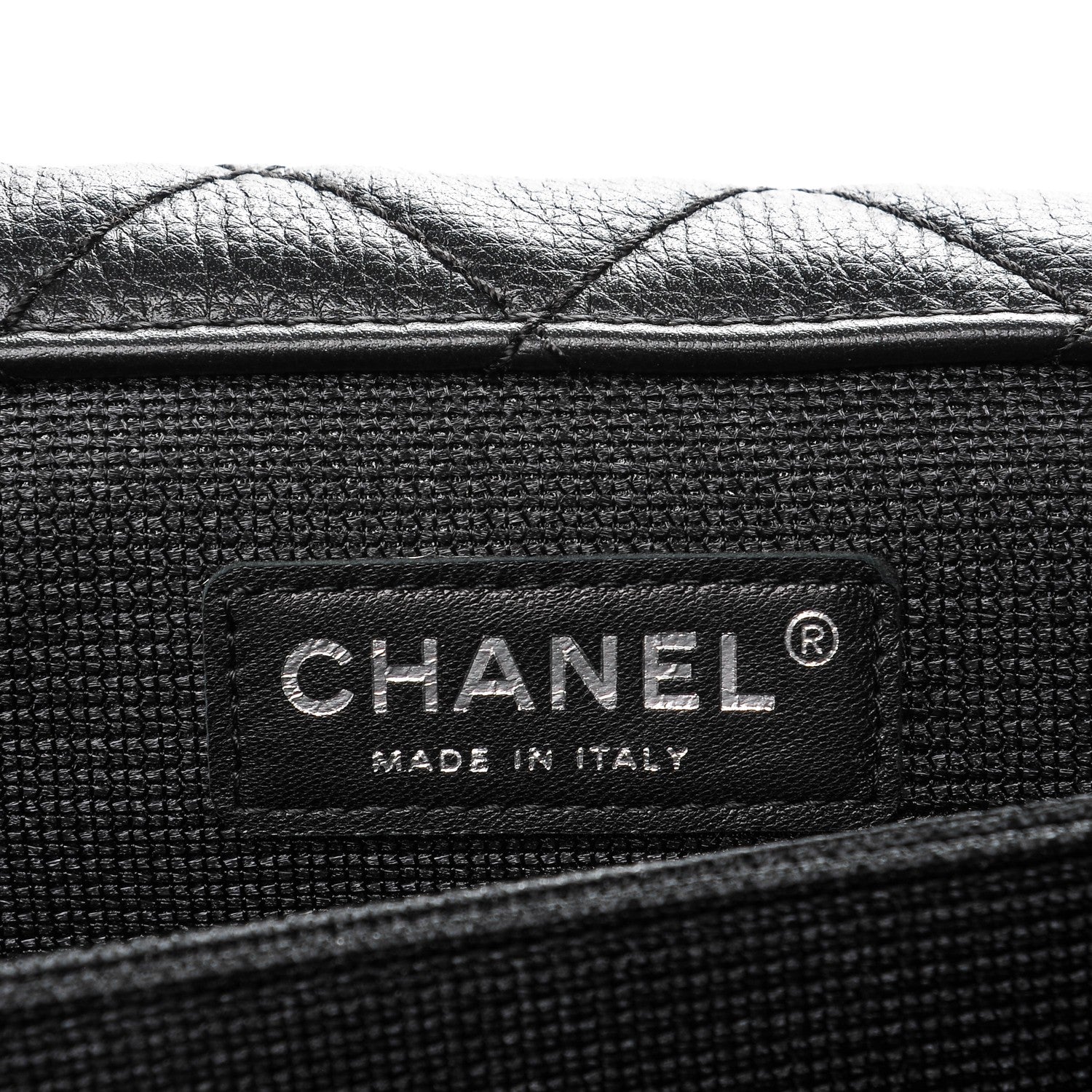 Chanel Calfskin Quilted XXL Travel Flap Bag Black 6 of 7